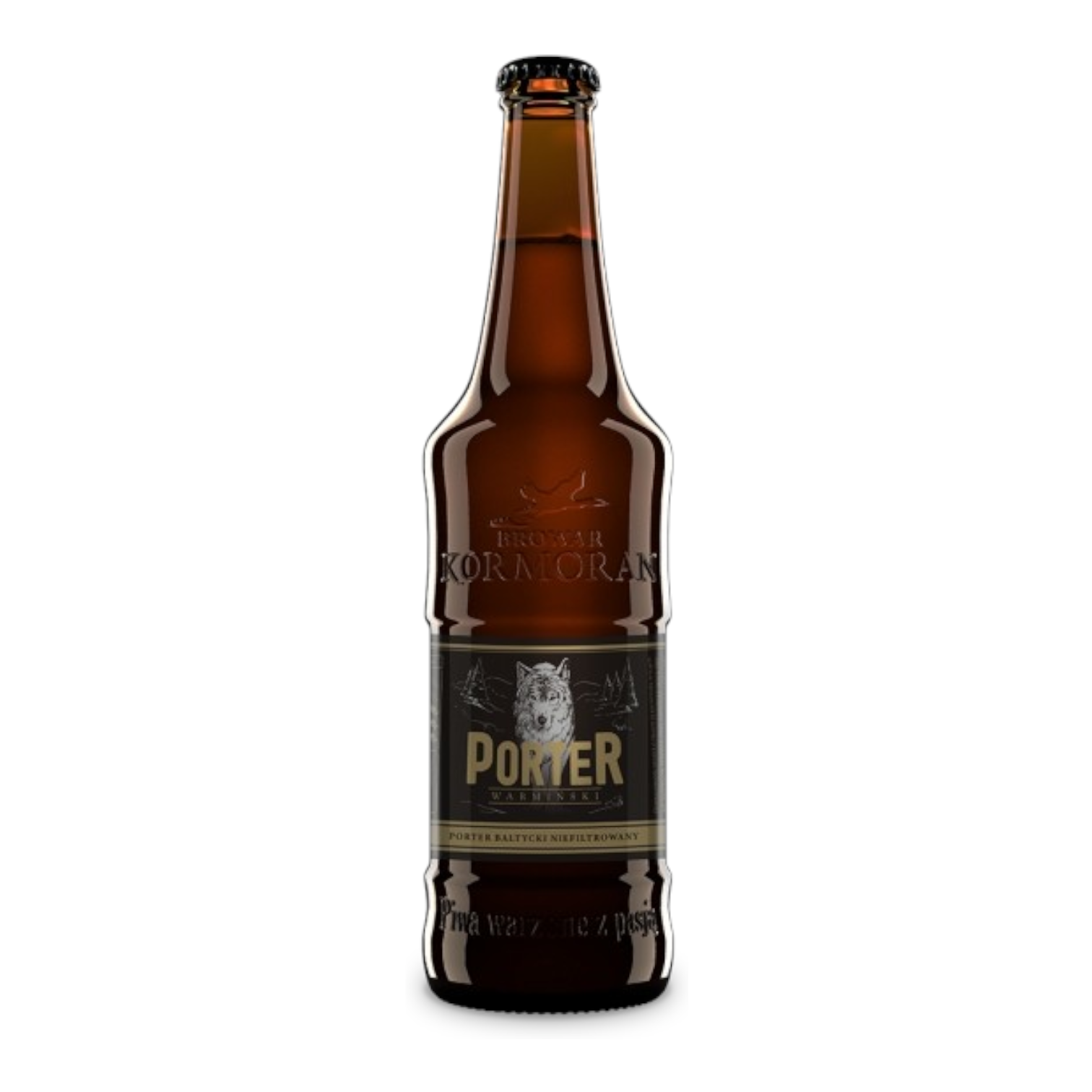 Piwo Kormoran Porter Warmiński 0,5