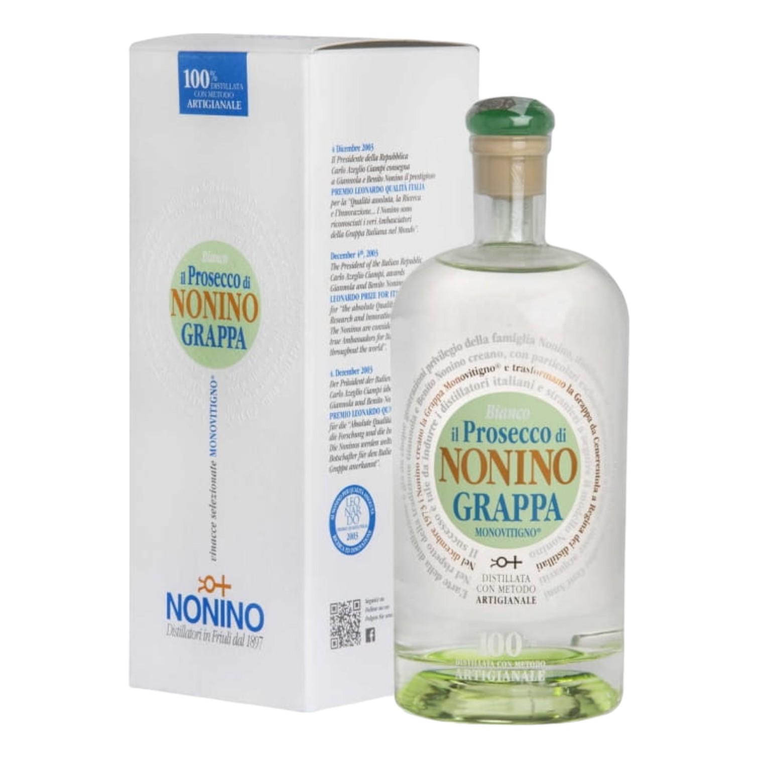 Grappa Nonino Prosecco Bianco Grappa 0 Photoroom