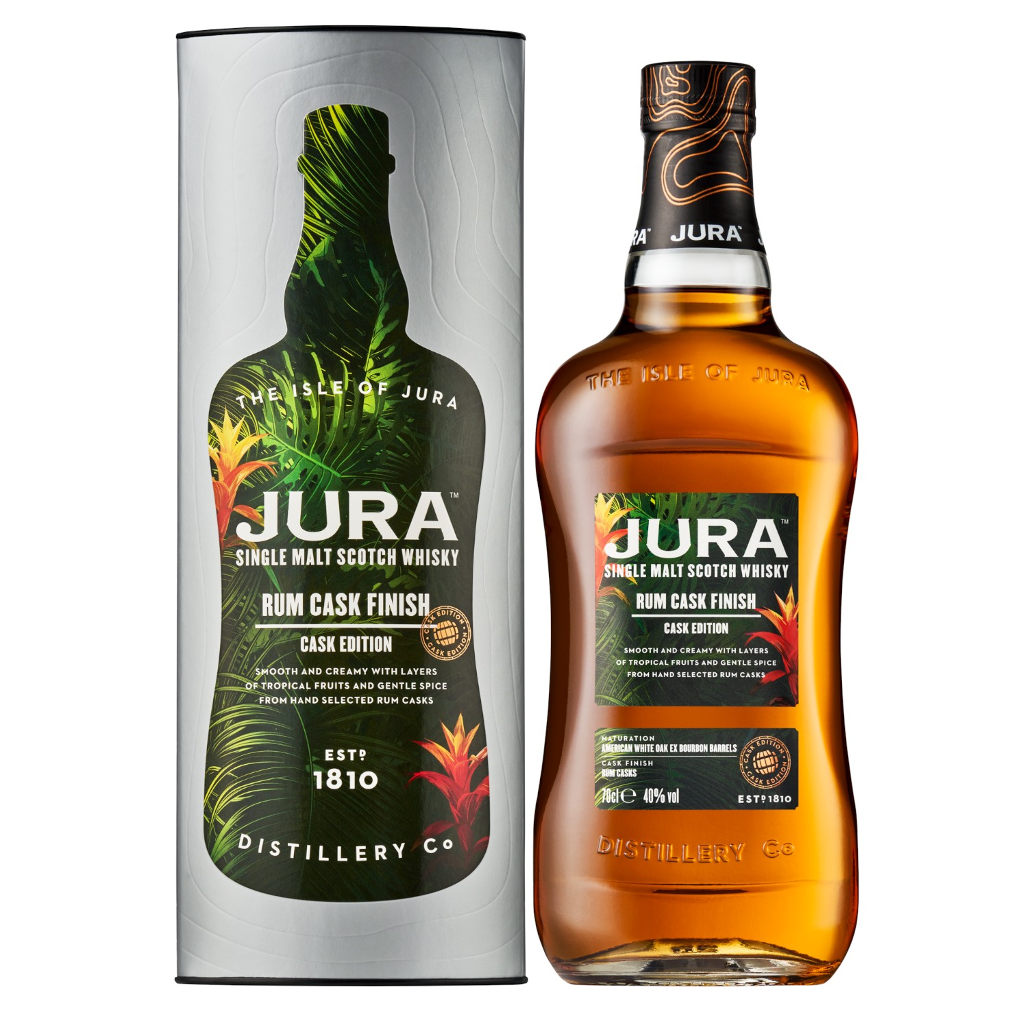 Whisky Jura Rum Cask Finish 0,7L 40%