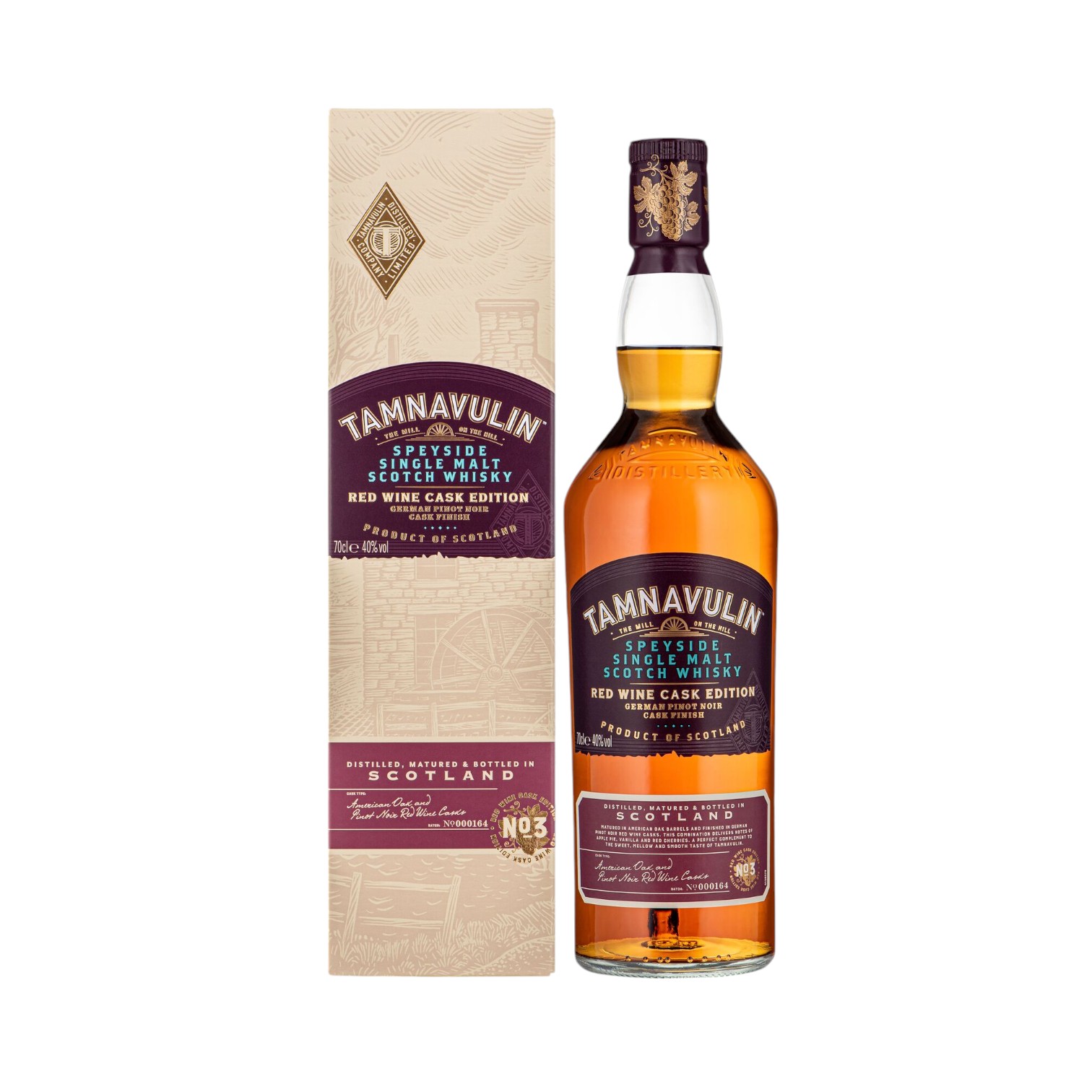 Whisky Tamnavulin Pinot Noir Cask Finish 0,7 40%