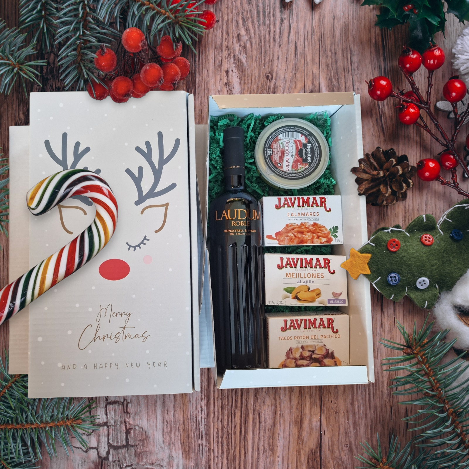 Zestaw Laudum Roble w pudełku Rudolf na 2 but