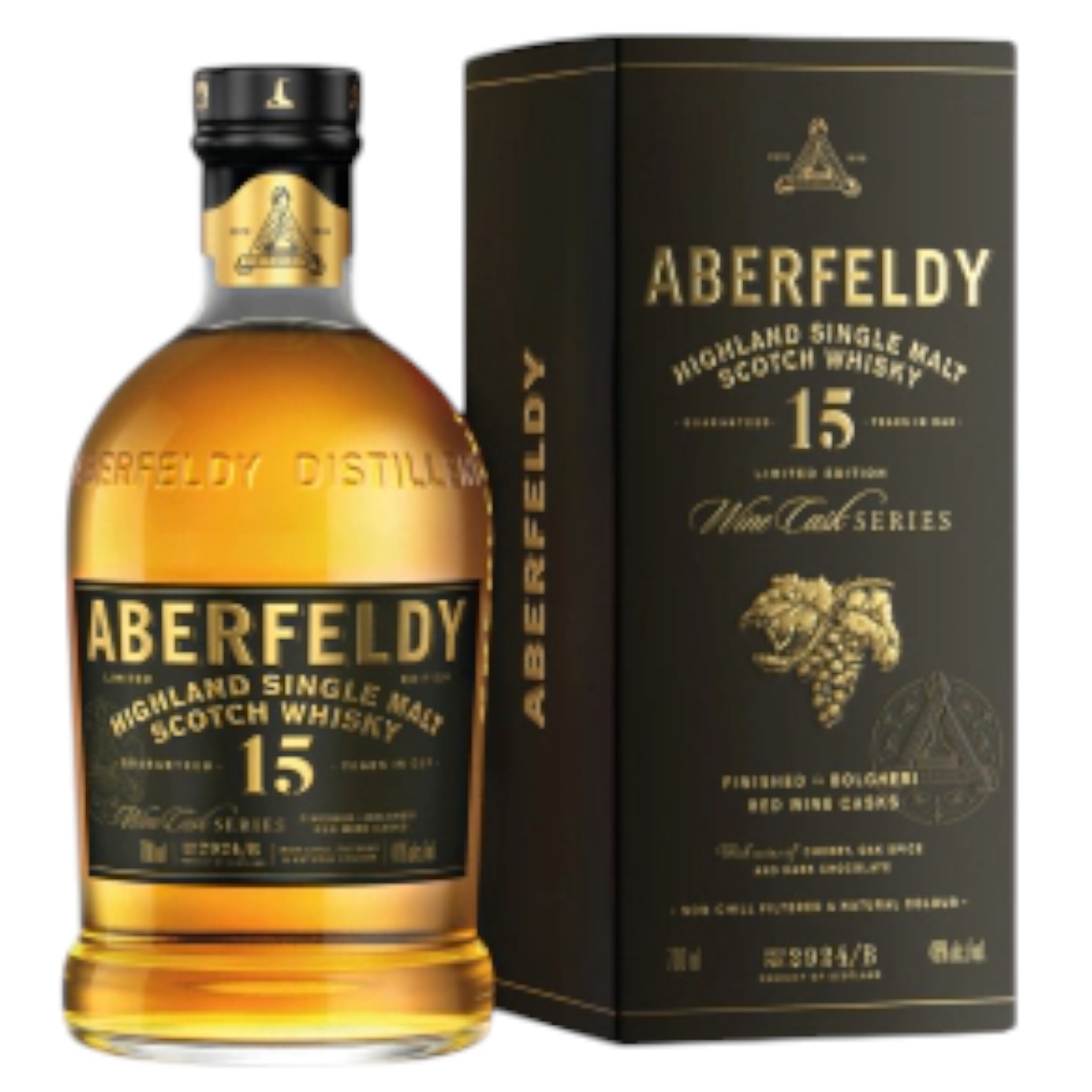 Whisky Aberfeldy 15YO Red Wine Cask Bolgheri 46% 0,7L