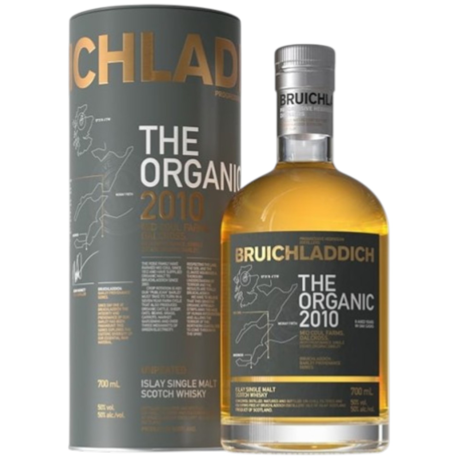 Whisky Bruichladdich Organic 0,7 50%