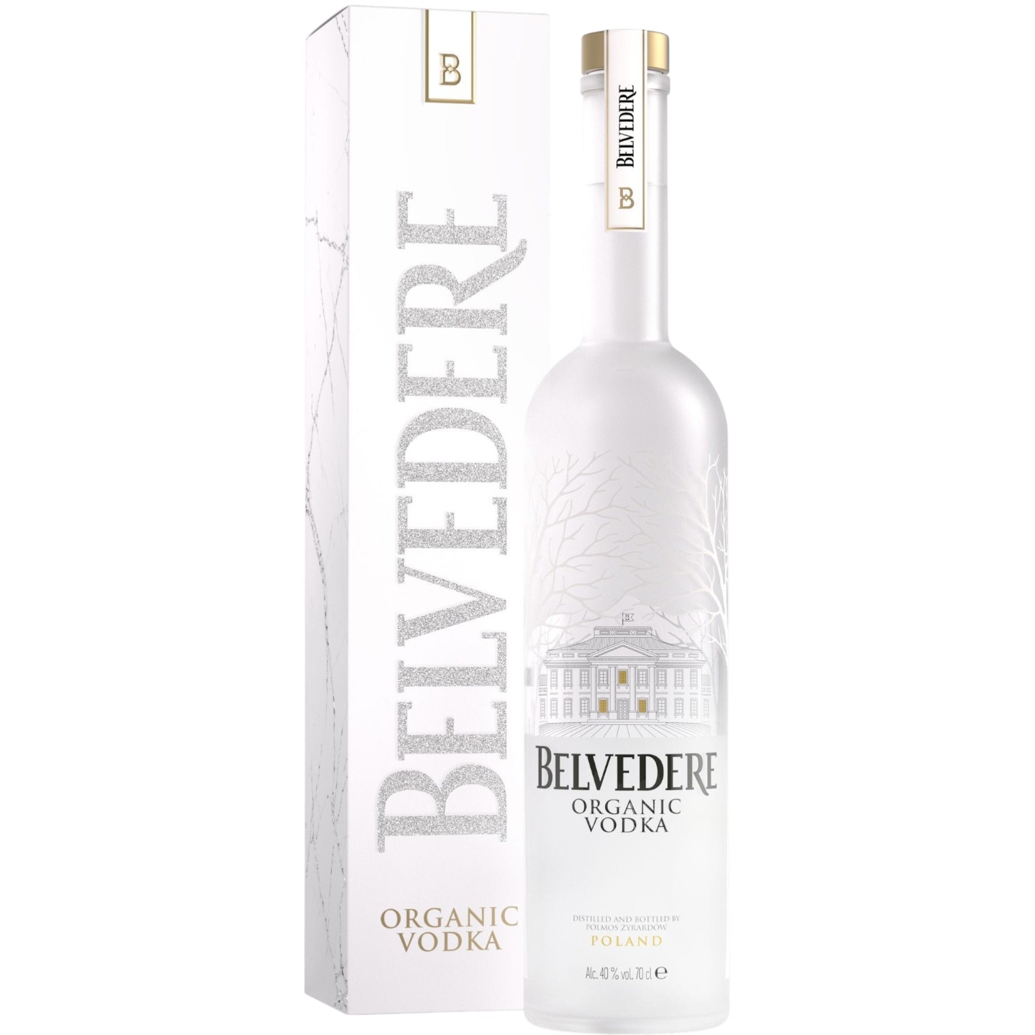Wódka Belvedere Organic + Kartonik 0,7 40%