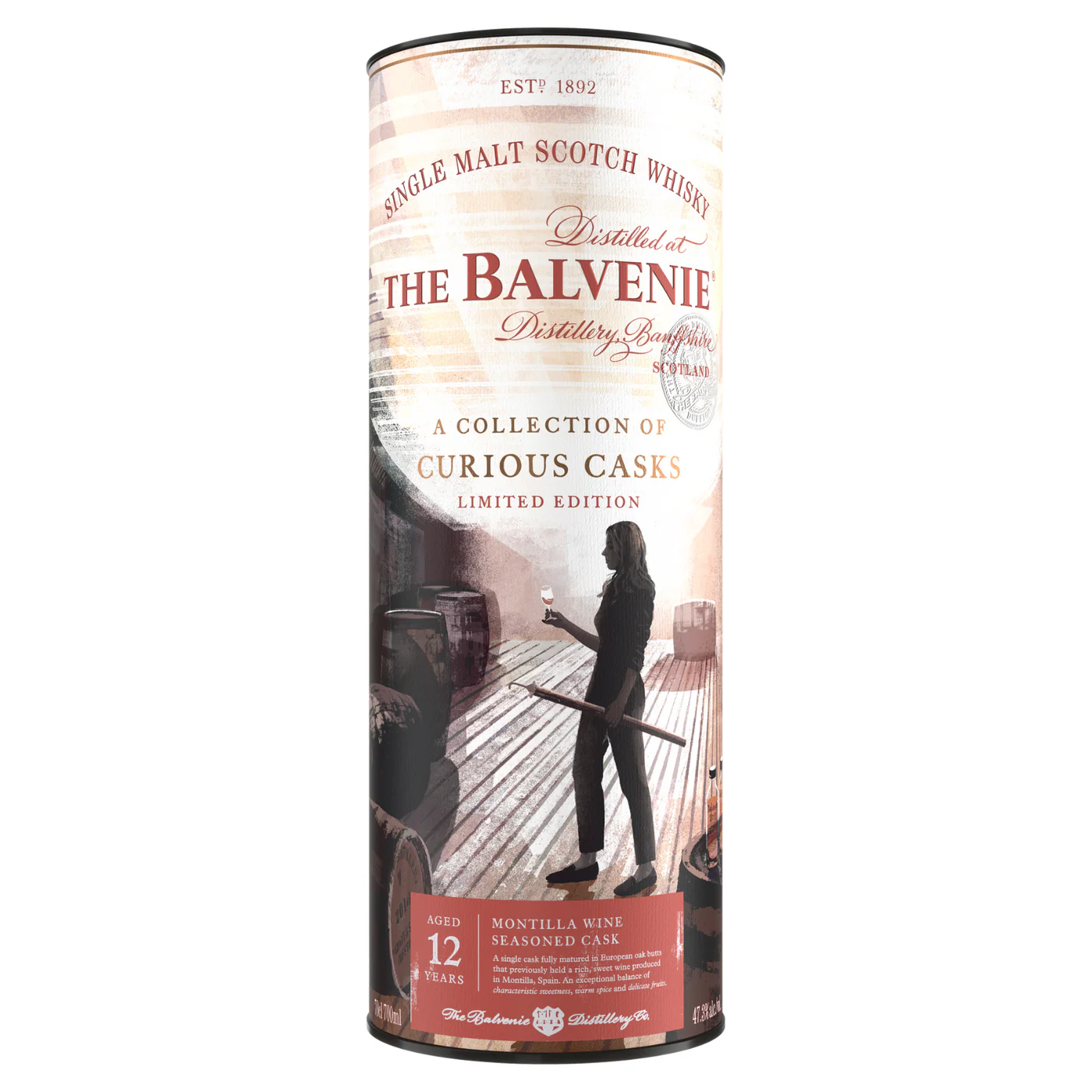 Whisky The Balvenie Montilla Wine Seasoned Cask 12 YO - obrazek 2