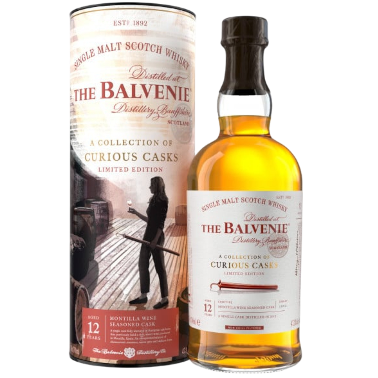 Whisky The Balvenie Montilla Wine Seasoned Cask 12 YO - obrazek 4