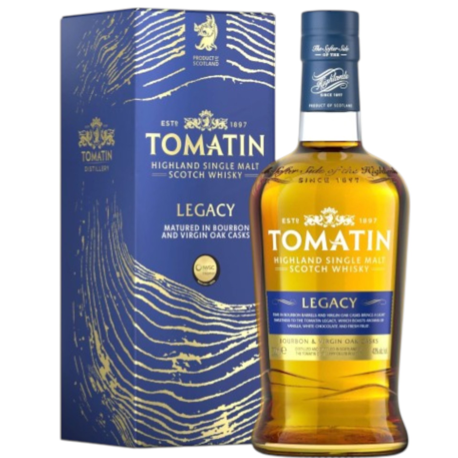 Whisky Tomatin Legacy Bourbon & Virgin Oak Casks 0,7 43%