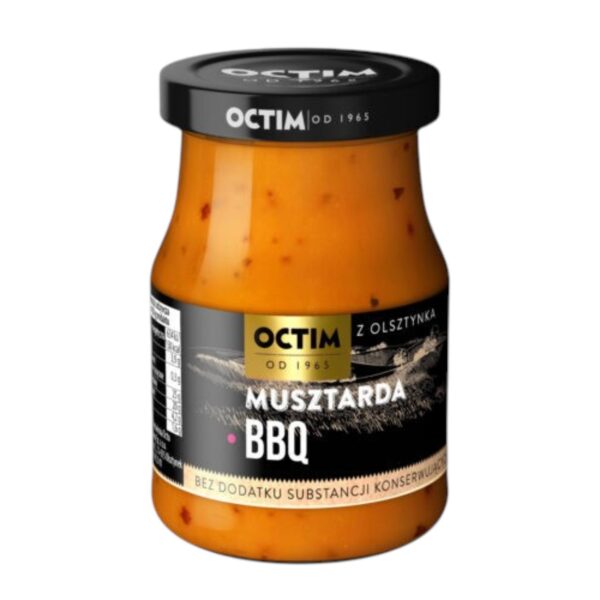 Octim Musztarda Octim BBQ 190g | Alkohole Winoteka