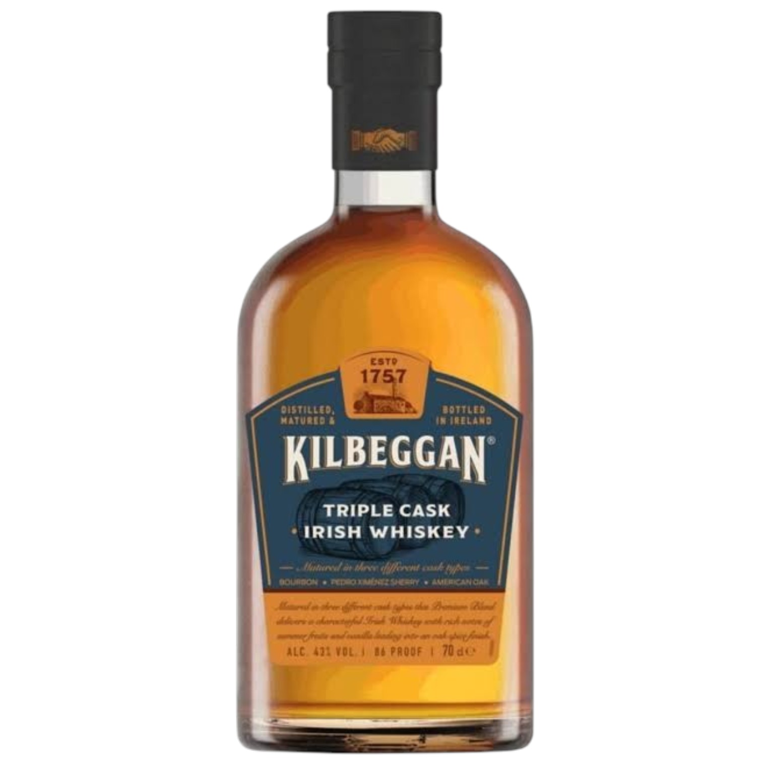 Whisky Kilbeggan Triple Cask 0,7L 43%