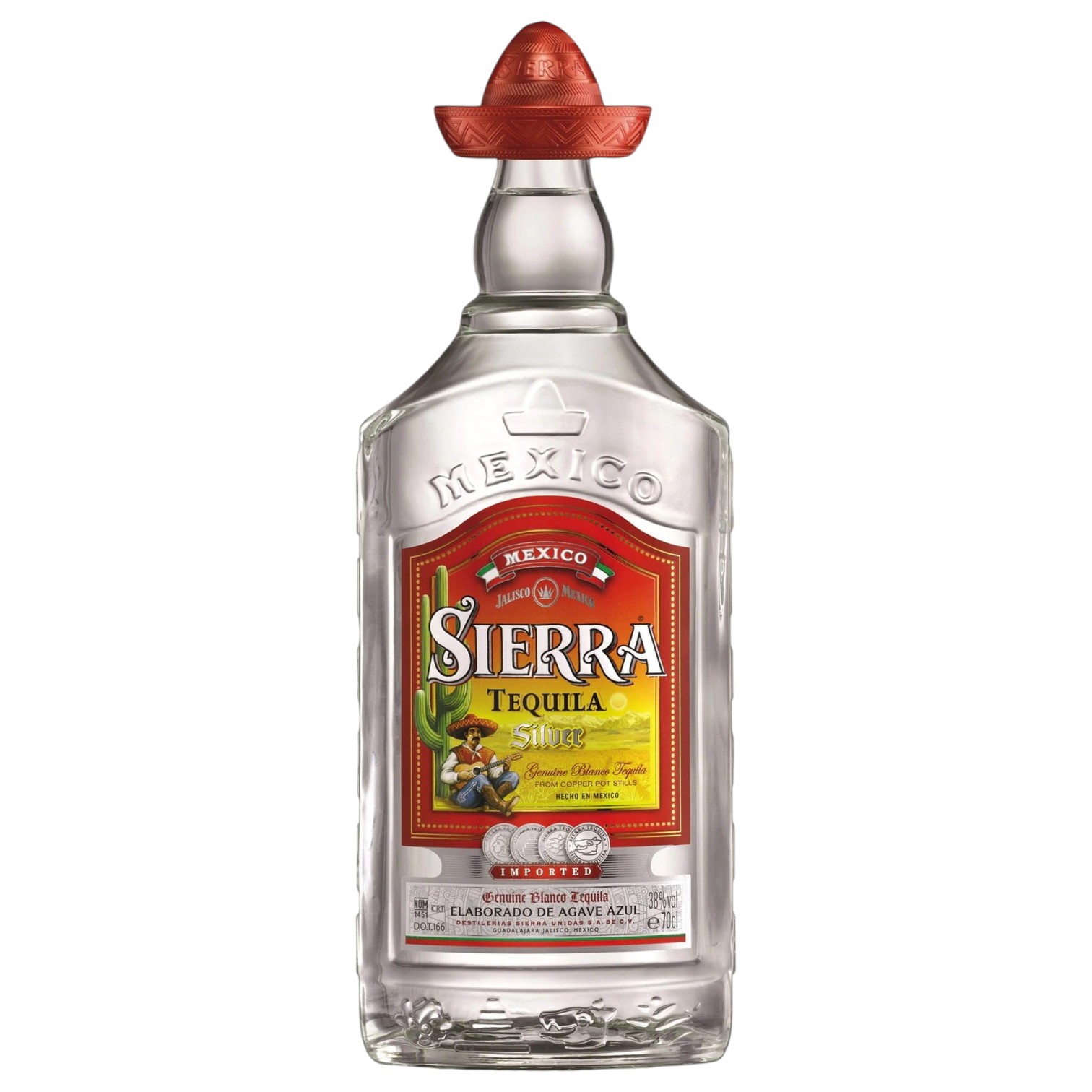 Tequila Sierra Silver 0,7L 35%