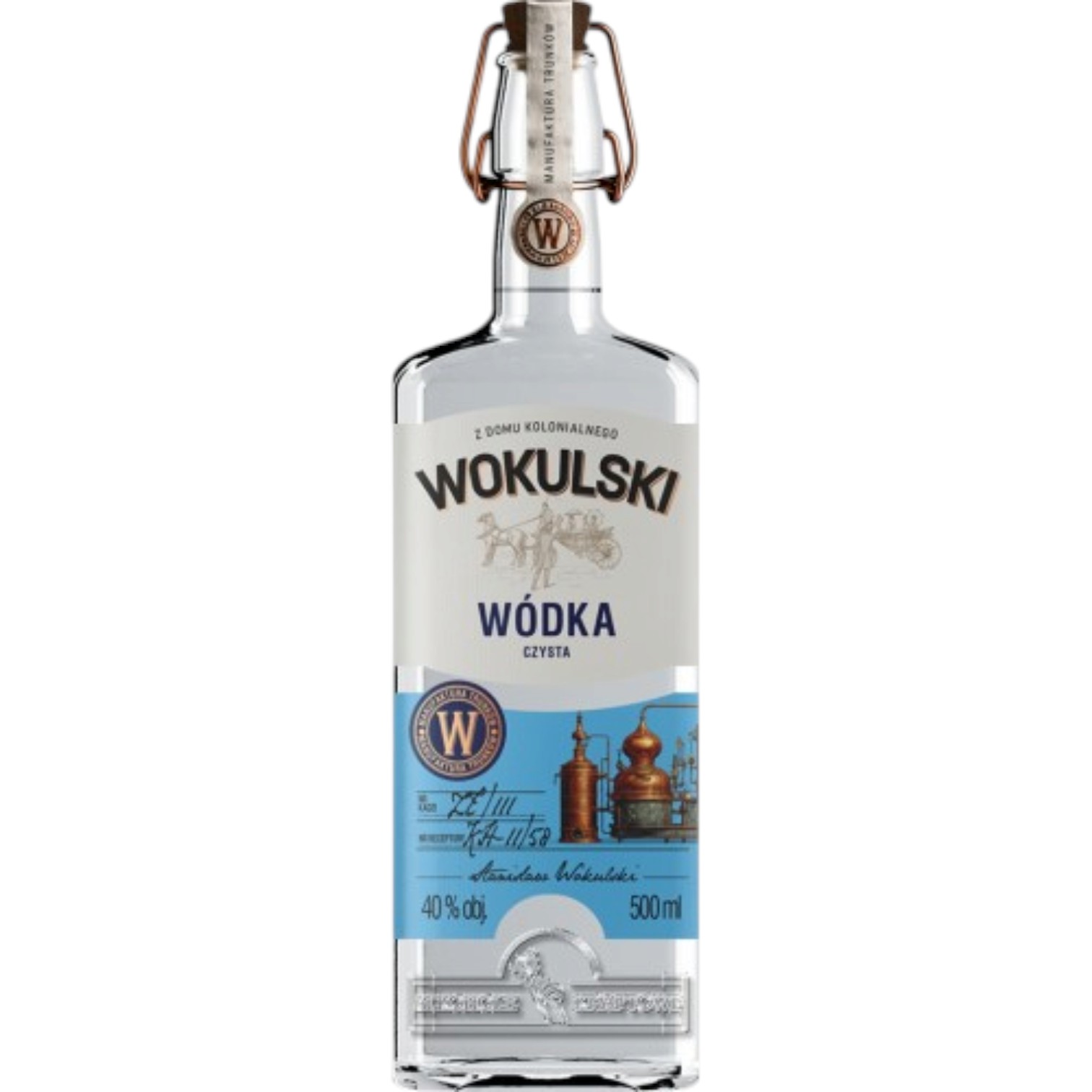 Wódka Stanisław Wokulski 0,5L 40%