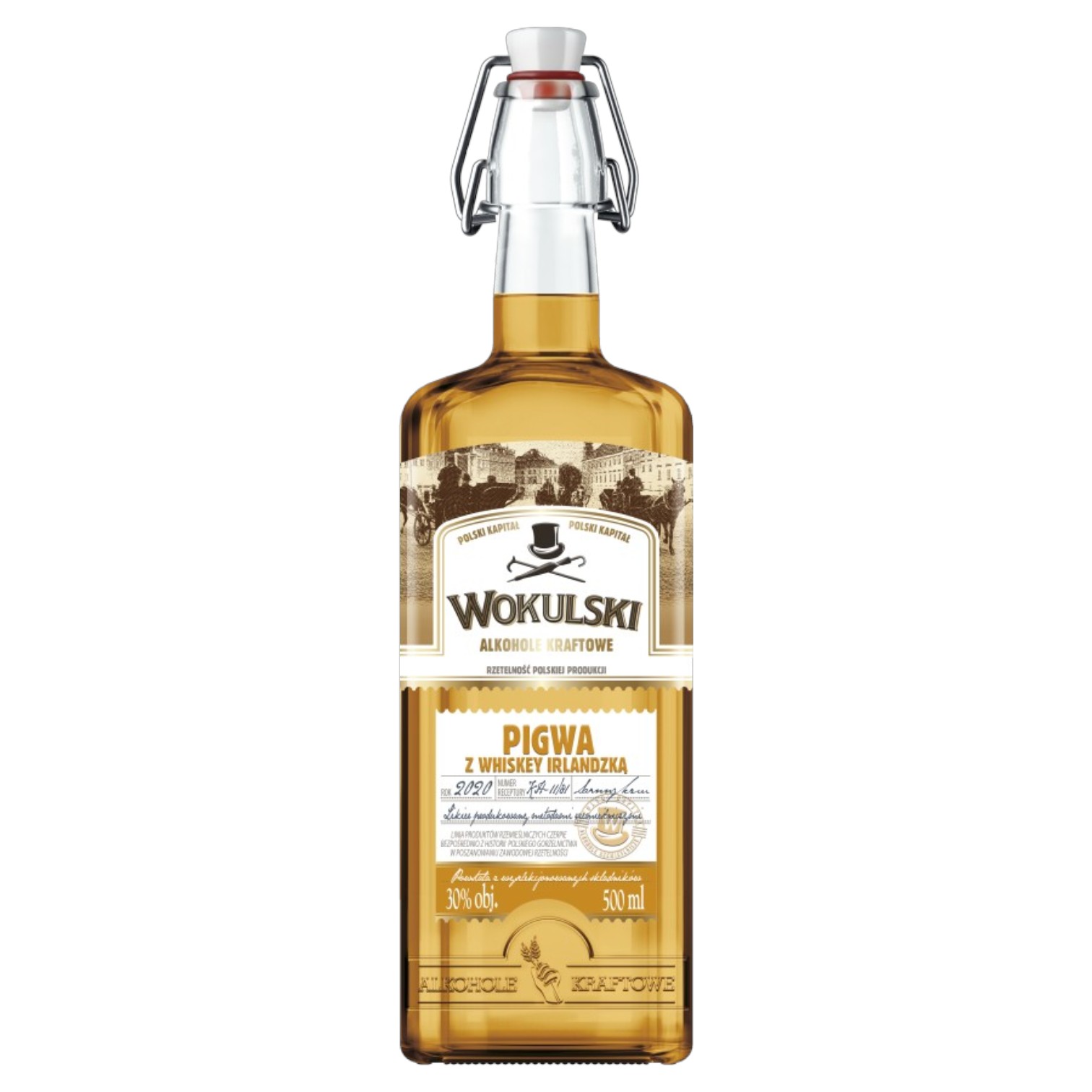 Wokulski Pigwa z Whiskey 0,5L 30%