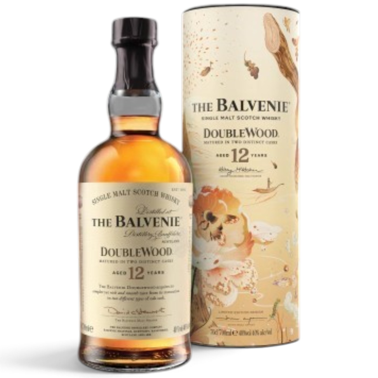 Whisky The Balvenie Doublewood 12 YO (Victo Ngai) 0,7L 40%