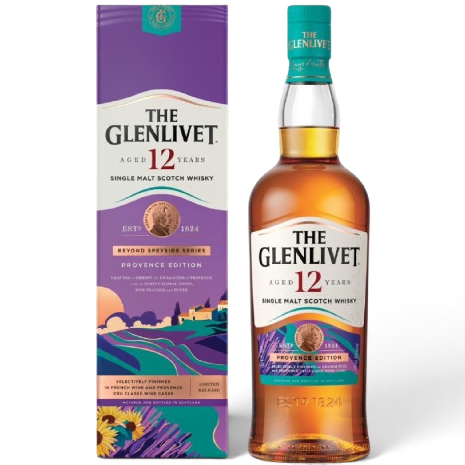 Whisky Glenlivet 12 YO Provence Edition 0,7L 40%