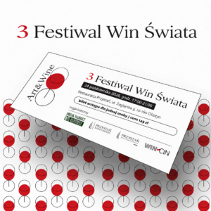 Bilet na „The Art of Wine” III Festiwal Win Świata 24-10-2026