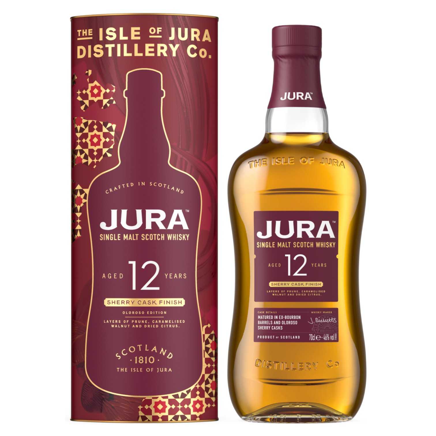 Whisky Jura Sherry Cask 12YO Oloroso 0,7 46%